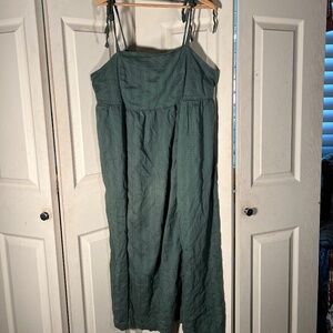 Old Navy Green Mid Length Dress Size 2XL